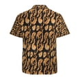 thumbnail image 3 of High Quality Hawaiian Shirts for Men Short Sleeve Aloha Beach Shirt Floral Summer Casual Button Down Shirts Blouses MHIBW9, 3 of 7