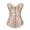 apricot, variant on Boned Corset Top Women Lace Up Bustier Innerwear Outerwear Slim Fit Dress Base
