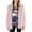 Pink, variant on Honeeladyy Women's Shaggy Faux Fur Outwear Coat Jacket Long Sleeve Warm Winter Black S