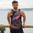 thumbnail image 6 of Salouo Bird4 for Men's Tank Tops,Sleeveless Muscle Shirts for Men Quick Dry Workout Tank Top Gym Muscle Tee Fitness Bodybuilding Sleeveless T Shirt-3X-Large, 6 of 7