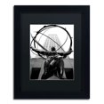 thumbnail image 2 of Trademark Fine Art MZ0253-B1620BMF "Atlas" by CATeyes 20" x 16" Framed Art Black Matted, 2 of 4