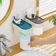thumbnail image 2 of Island BlueToothbrush Holder Pasta de dientes Estante de almacenamiento Dispensador Organizador de baño, 2 of 5