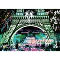 thumbnail image 2 of Kaly 14x11 Black Ornate Wood Framed with Double Matting Museum Art Print Titled - Paris by night, 2 of 4