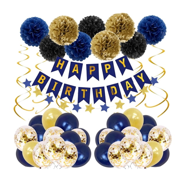 Globo Garland Yotijar 46 piezas decoraciones de cumpleaños Kit de banderines