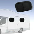 thumbnail image 1 of RV Window L500 H300mm Teardrop Horizontal Slide Tempered Tinted Glass Replacement for   Trailer RV, 1 of 8
