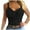 Black, variant on Womens Blouses Women Fashion Lace Strap Splice V Neck Tank Vest Shirt Crop Top Business Casual Winter Women 1 Bra Tops Cardio Top Women Tops for Women plus Size