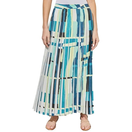Ming Wang womens Maxi A-Line Skirt, xs