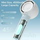 thumbnail image 3 of 2025 Newest Mini Portable Fan - Bladeless Safety Design, Powerful Turbine, 3 of 4