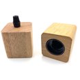 thumbnail image 1 of Portalámparas de madera maciza con tornillo E27, candelabro de madera para cafetería, dormitorio, restaurante, portalámparas de madera creativa, 1 of 6