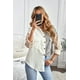 thumbnail image 3 of Blusa mujer manga larga solapas blusas camisa chaqueta chaqueta de pana camisa de pana mujer, 3 of 7