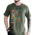thumbnail image 2 of FATHER' Graphic T-shirt, Graphic Tees, Soft Cotton, Daily Menswear, Men Gifts, Comfort Top, Father's Day Gift, Happy Father Day Shirt, 2 of 7