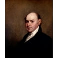 thumbnail image 3 of Gilbert Stuart 12x14 Black Modern Framed Museum Art Print Titled - John Quincy Adams, 3 of 5