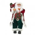thumbnail image 4 of Santa Claus Figurine New Year Collectible Standing Santa Figure Decorations 60cm, 4 of 8