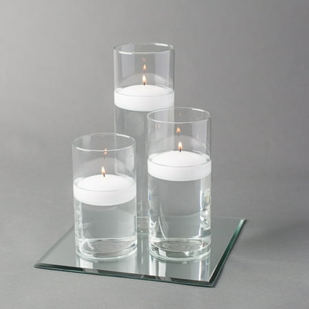 White Cylinder Bottle - Eastland Square Mirror 10
