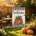 thumbnail image 6 of Zznnkj Fall Harvest Garden Flags 11.81x17.71 Inch, Pumpkin Maple Leaf Yard Banner for Autumn Thanksgiving Farmhouse Outdoor Porch Decorations, 6 of 6