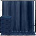thumbnail image 1 of Cortinas de fondo NSSONBEN, azul marino, 40 x 10 pies, poliéster x8, 1 of 7