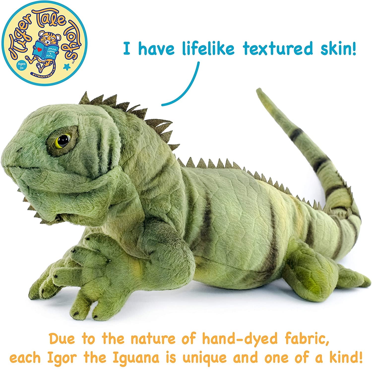 Igor La Iguana 65cm Peluche Tiger Tale Toys viaplu1162 Walmart en linea