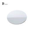 thumbnail image 1 of Round Mirror Candle Plate,12 Inch Round Mirror Trays,Round Mirror Trays for Table Centerpiece Wedding Decorations,Circle Mirror Trays with Smooth Edge and Cushioned Feet S6M6, 1 of 6