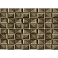 thumbnail image 1 of Ahgly Company Indoor Rectangle Patterned Peru Brown Area Rugs, 8' x 10', 1 of 6