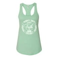 thumbnail image 2 of Wild Bobby Worry Ends When Faith In God Begins Inspirational/Christian Women Racerback Tank Top, Mint, Small, 2 of 5