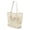 Beige, variant on Radetop Beach Mesh Tote Bag for Women, Travel Shopping Handbag
