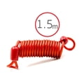 thumbnail image 5 of ROSENICE 6Set Round PVC Wire Rope Lock Spring Lock Rope For Daily Life, 5 of 8