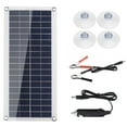 thumbnail image 1 of 50W Solar Panel Kit 12 Volt Trickle Charger Battery Charger Maintenance Boat RV Car, 1 of 11