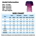 thumbnail image 2 of Black Scrubs for Women, Classic Fit V-Neck Short Sleeve Scrub Top with 2 Pockets & Soft Fabric Stretch Printed Medical Nursing Uniforms Wicking Healthcare Women V Neck Blue 4Xl, 2 of 3