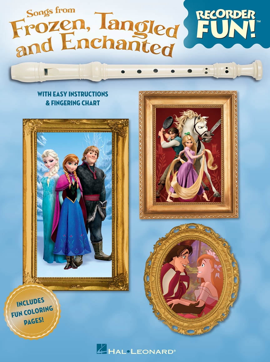 Hal Leonard Songs from Frozen, Tangled and Enchanted ? Recorder