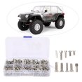 thumbnail image 4 of Tornillo resistente a la corrosión juego de tornillos RC resistentes al desgaste para coche de control remoto Axial SCX10 1/10 ANGGREK Otros, 4 of 8