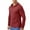 Red, variant on ZCFZJW Athletic Hoodie Tops for Men Lightweight Casual Solid Color Long Sleeve Hooded Pullover Sweatshirts Loose Regular Fit Sports Fitness Tees Shirt with Pockets Black L