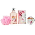 thumbnail image 5 of Freida and Joe Bath and Body Gift Set for Her Deluxe Cherry Blossom Bath and Body Spa Gift Set for Women Valentines Gift, 5 of 6