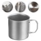 thumbnail image 4 of Stainless Camping Mug Portable Cup with Folding Handle Outdoor Camping Mug Tea Cup, 4 of 4