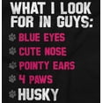 thumbnail image 2 of What I Look For In Guys Husky Lover Women's Plus Size Graphic Tee Brisco Brands 4X, 2 of 5