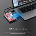 thumbnail image 3 of ORICO 2580U3 USB 3.0 Estuche para disco duro Transparente 2.5 pulgadas SATA HDD SSD Box Likrtyny Para estrenar, 3 of 6