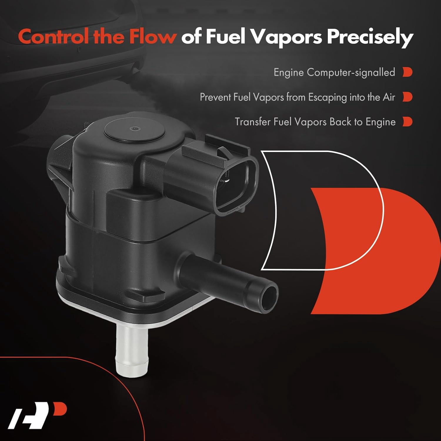 A-Premium Vapor Canister Purge Solenoid Valve Compatible with Toyota Corolla 2010-2013 Matrix 2012-2014 Prius Prime 2017-2021 1.8L