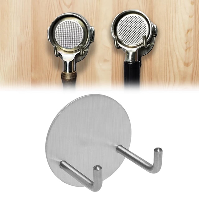 Estante de pared de porta de autoadhesivo, soporte de de fondo de soporte de manipulación 51/53/54/58mm suministros de cocina Macarena Portafiltros de Café