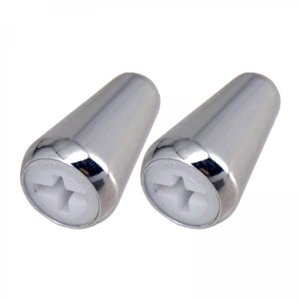 3x 2x Perilla de Interruptor, Tapas de Punta, Accesorios para Guitarra Eléctrica, Botones Portátiles, Puntas de Interruptor Selector de Pastilla para 3 piezas