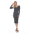 thumbnail image 2 of White Mark Robe Chandail Destiny pour Femmes, 2 of 5
