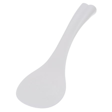 

Plastic Heart-shaped Handle Spoon Non Stick Rice Paddle Spoon Standing Ladle Creative Household Kitchen Tool