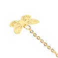 thumbnail image 3 of 2pcs Leaf Vein Bookmark Metal Ingenious Vintage Thin Lightweight Hollow Leaf Bookmark for Household, 3 of 3
