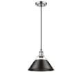 thumbnail image 4 of 1 Light Medium Pendant in Durable Style 8.5 inches High By 10 inches Wide-Matte Black Finish-Navy Shade Color Bailey Street Home 170-Bel-4476306, 4 of 10