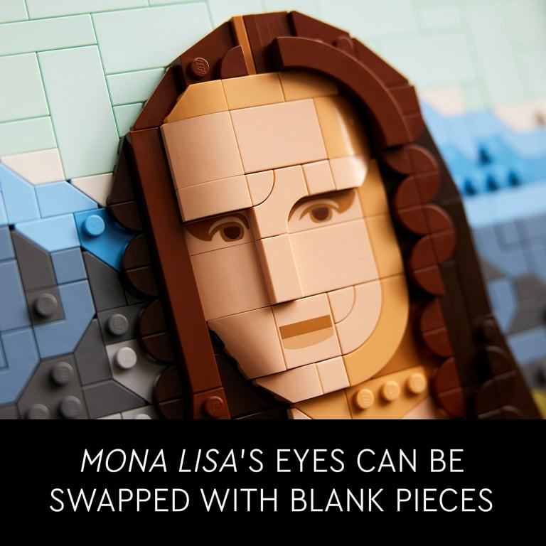 LEGO Art Mona Lisa Building Set - Leonardo da Vinci Wall
