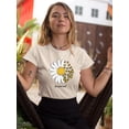 thumbnail image 2 of Find Your Soul Daisy T-Shirt Women -Image by Shutterstock, Female 5X-Large, 2 of 4