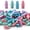 Pastel, variant on Erasers for Pencils, 120 Pack, Pencil Top Erasers, Eraser Caps, Cap Tops, Topper Erasers. Ereaser