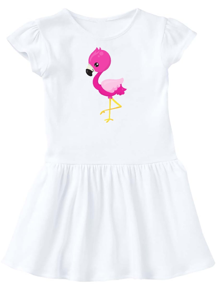 flamingo baby dress