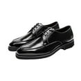thumbnail image 2 of Leather Shoes Men's Men's Shoes Genuine Leather Formal Wear Business Men's Leather Derby Shoes, 2 of 2