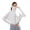 White, variant on ZenCart Women Sun Protection Clothing Long Sleeve Hooded Shawl Cape Ice Silk Sunscreen Jacket for Outdoor Travel Work Vacation