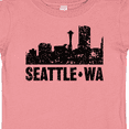 thumbnail image 4 of Inktastic Seattle Skyline Grunge Boys or Girls Baby T-Shirt, 4 of 5