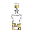 thumbnail image 5 of Majestic Gifts Inc. Majestic Gifts In European Crystal Square Whiskey Decanter-W/Gold-28oz, 5 of 5